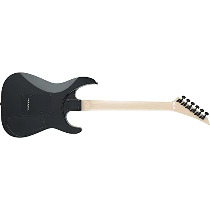 Jackson JS22-L Dinky BLK, Linkshänder E-Gitarre mit Linde Korpus, Ahorn Hals, 24 Jumbo Bünde und 2x Humbucker, schwarz – Bild 3