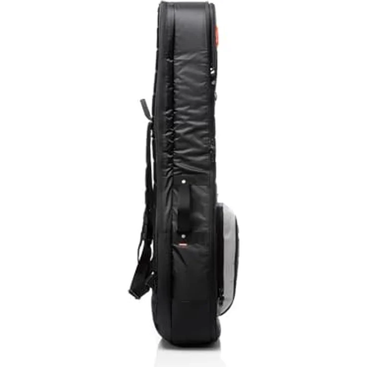 Mono Cases Dual Acoustic + Electric, Hybrid-Gigbag für Akustik- und E-Gitarre, mit Kopfplatten- und Korpus-Protektoren, wasserabweisender Sharkskin-Oberfläche, schwarz – Bild 5