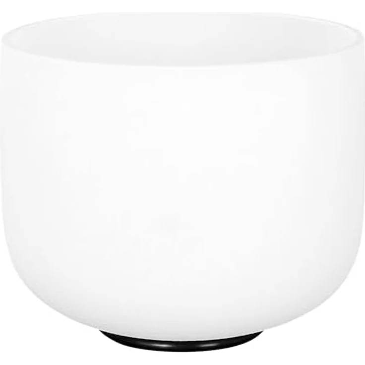 sela Crystal Singing Bowl Set Frosted 440Hz, 7 Kristall-Klangschalen (8-14”) mit 3 Mallets für Musik und Meditation, inkl. Silikonringen zur Stabilisierung – Bild 2