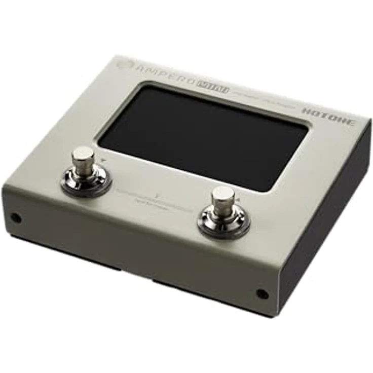 Hotone Ampero Mini Vanilla, Gitarren-Multieffektpedal mit 199 Effekten, 52 Amp Models, 50 Cab Models, 4" Touchscreen und USB-C Anschluss – Bild 4