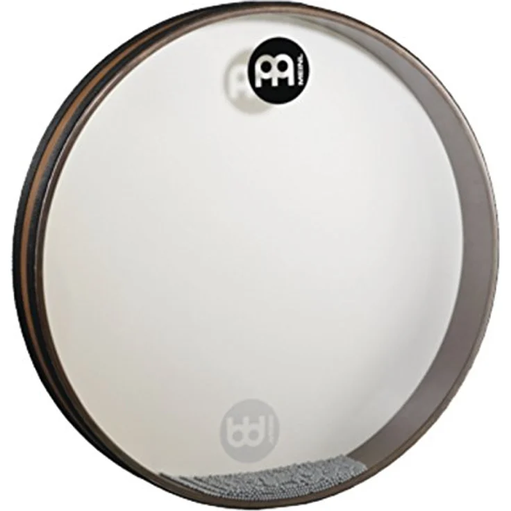 Meinl FD18SD-TF Sea Drum, 18" x 2 3/4", Gummibaum mit True Feel Kunststofffell und transparentem Synthetikfell, Farbe: African Brown, mattes Finish – Bild 1