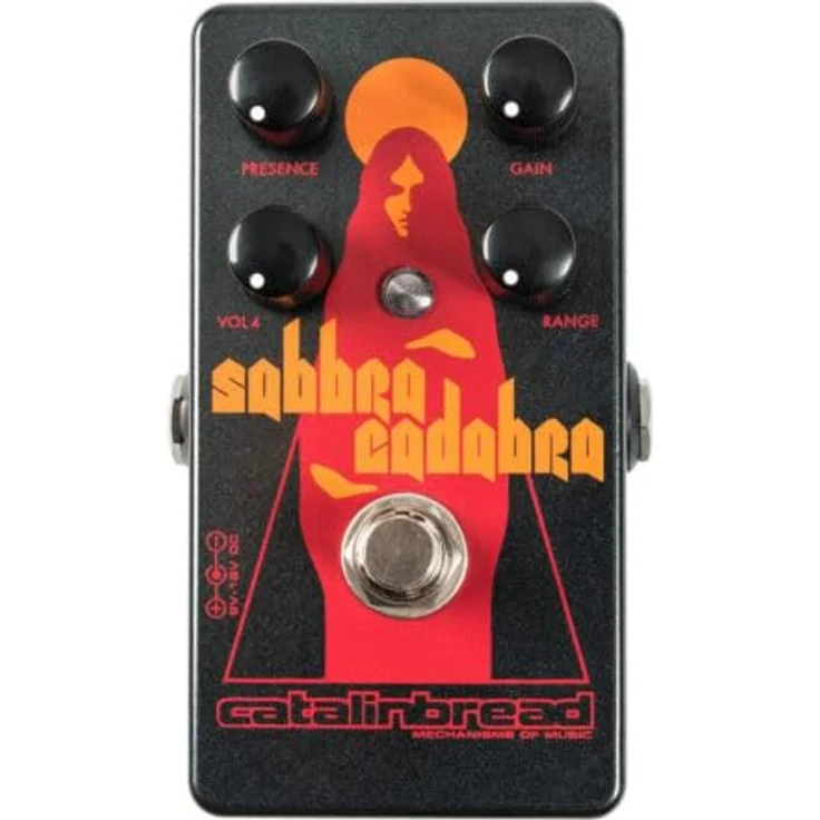 Catalinbread Sabbra Cadabra, E-Gitarren Overdrive-Pedal mit Rangemaster-Boost und Laney Supergroup Pre-Amp, Made in USA – Bild 2