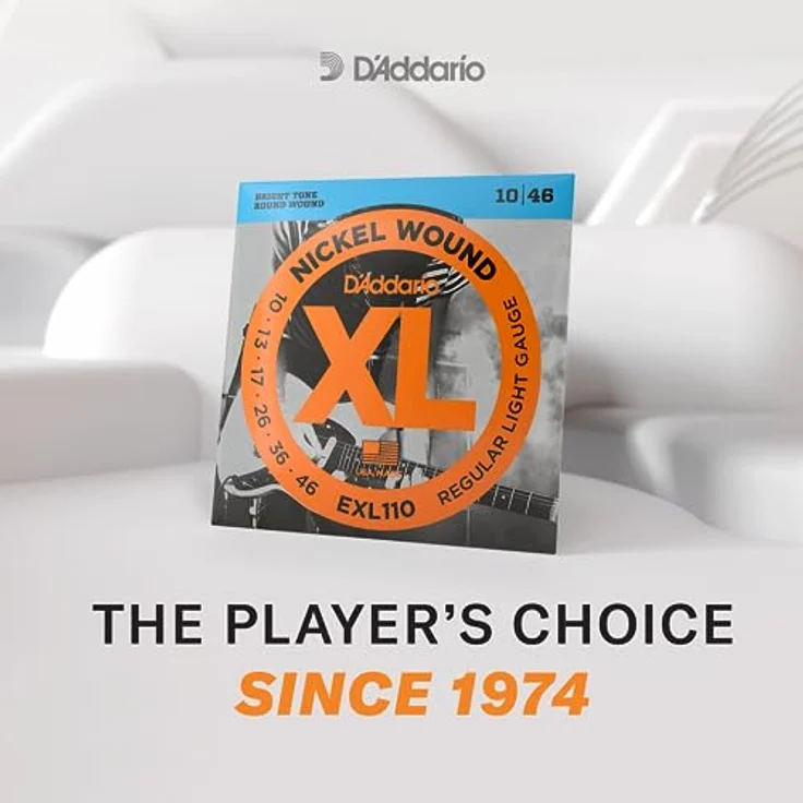 D'Addario EXL115-3D, Nickel Wound E-Gitarrensaiten, 3 Sets, Medium, 11-49, für Blues und Jazz Rock – Bild 4