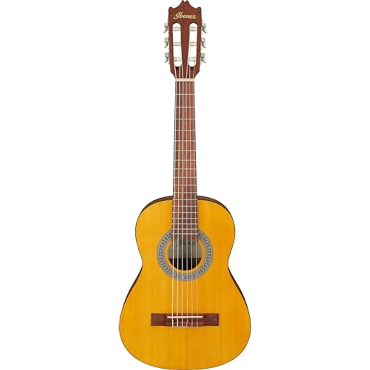 Ibanez GA1-OAM, Konzertgitarre mit Fichten-Decke, Meranti-Boden und -Zargen, 1/2 Größe, Amber Finish – Bild 1