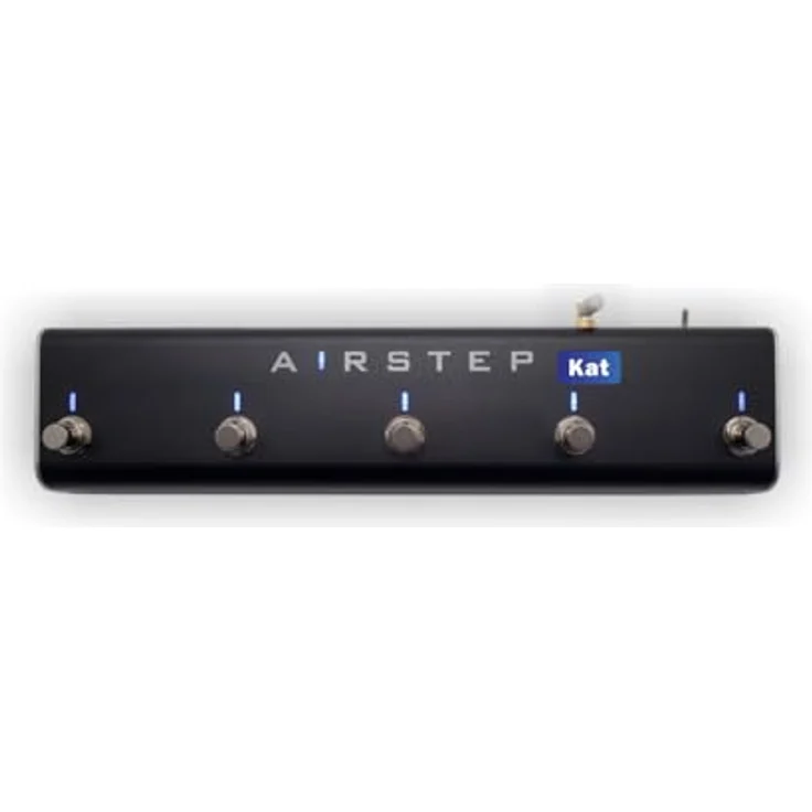 Xsonic Airstep Kat Edition, Wireless Fußschalter für Boss Katana Amps, 5 Fußschalter, 30 m Reichweite, wiederaufladbarer Akku, Aluminium-Gehäuse – Bild 1