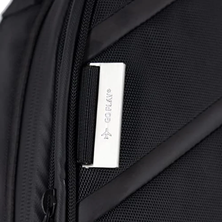 Mono Cases Vertigo Ultra Electric, Gitarrentasche für E-Gitarre mit Wasserfestem 1680D Ballistic Nylon, Schwarz, Top-Loading-Design und Freeride Wheel System – Bild 4