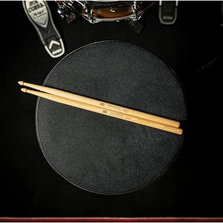 Meinl 5A Standard Hickory, Drumsticks aus American Hickory mit eichelförmigem Holzkopf, medium Gewicht, Länge 406 mm, Durchmesser 14,4 mm – Bild 9