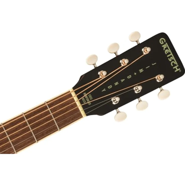 Gretsch JD Dread WPG RXB, Dreadnought-Westerngitarre mit laminiertem Linde-Top und Walnuss-Griffbrett, Rex Burst – Bild 6