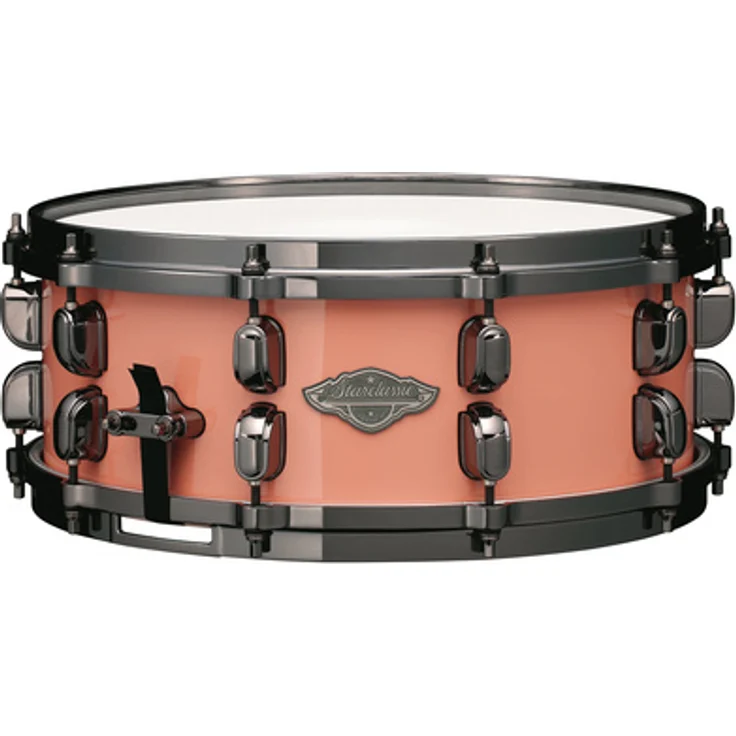 Tama 14"x5,5" Starclassic Performer Snare, Limited Edition in Dusty Rose, 6mm Kessel aus 4 Lagen Birke und 2 Lagen Ahorn, Black Nickel Hardware
