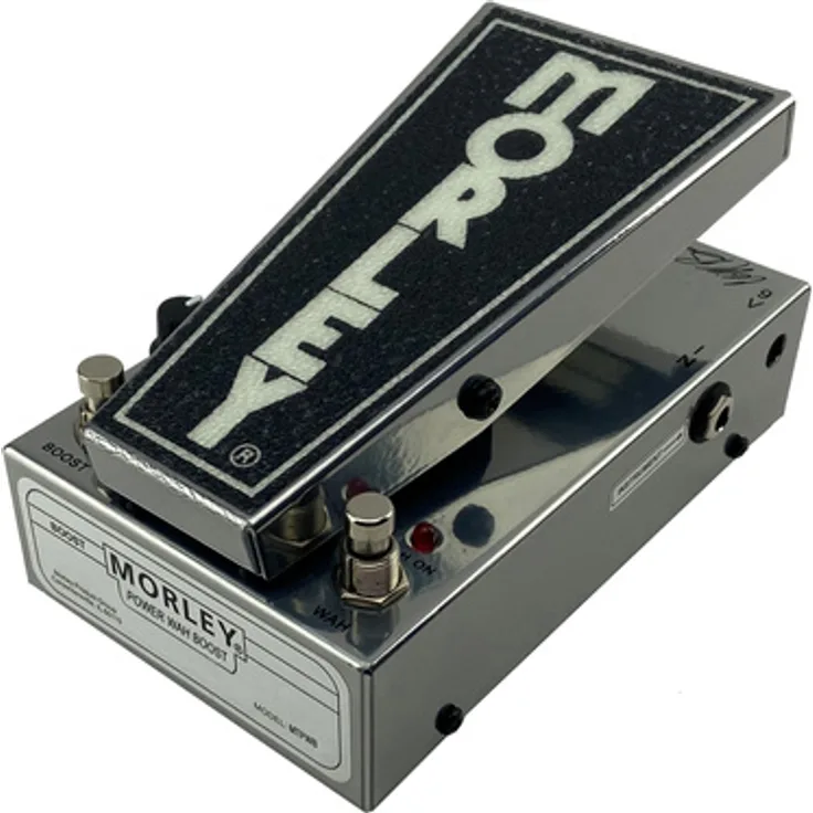 Morley MTPWB Cliff Burton Wah Boost, Wah Effektpedal mit bis zu 40 dB Verstärkung, optischer Schaltung und leuchtendem Pedalgriff