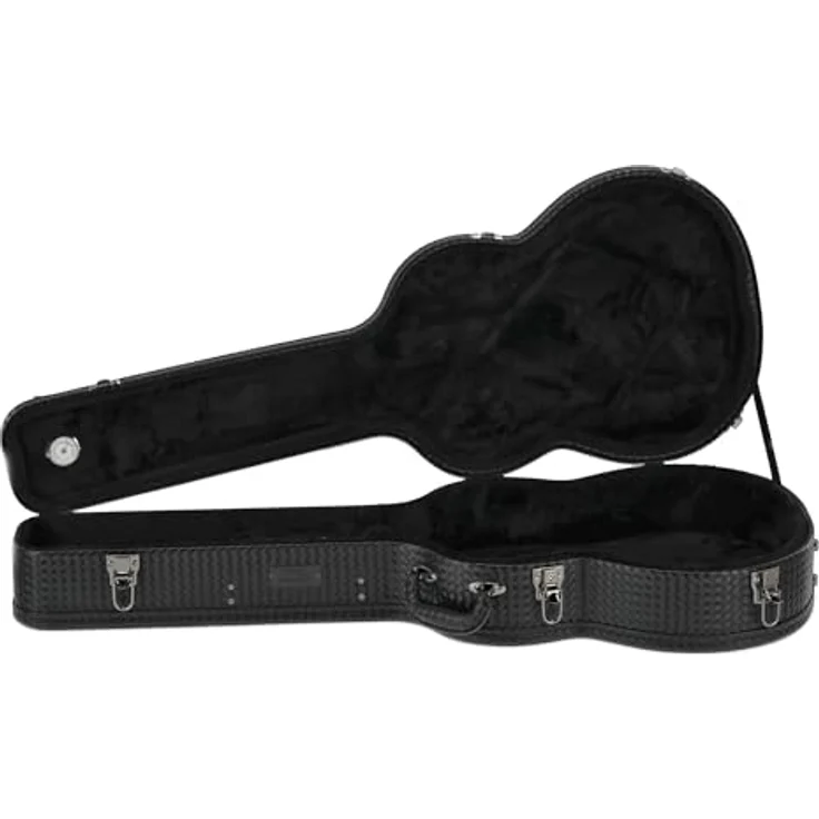 Manuel Rodriguez Vipera Classic Case, Gitarrenkoffer für Konzertgitarre mit schwarzem Lederimitat, 4 Schlösser, Zubehörfach und Hygrometer, 4,1 kg – Bild 6