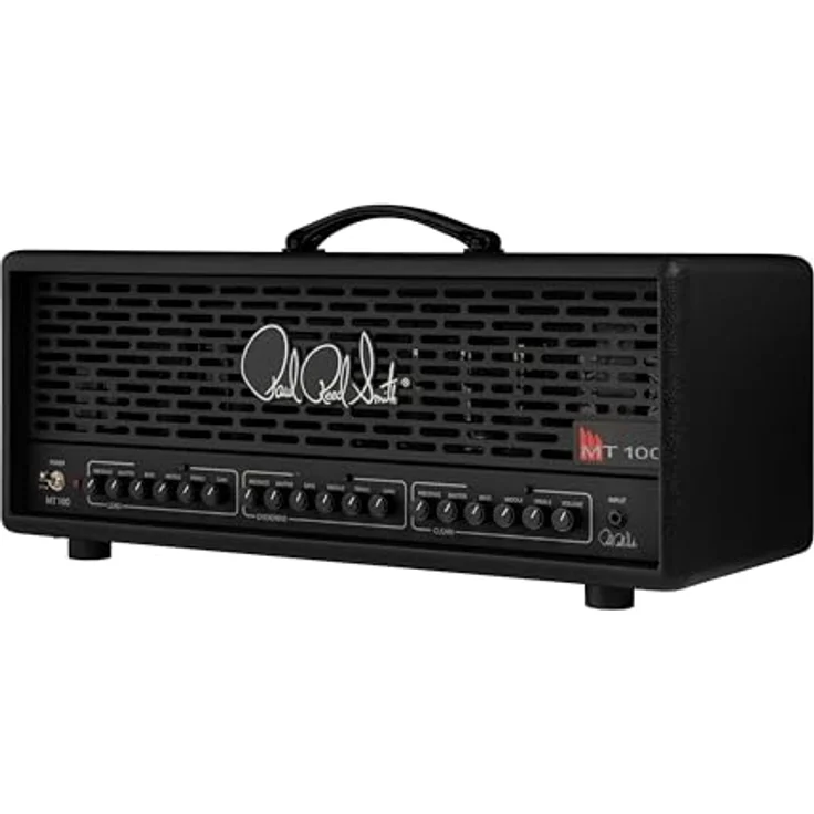 PRS MT 100, Röhrenverstärker Topteil für E-Gitarre, 100 Watt, 3 Kanäle, schwarz – Bild 3