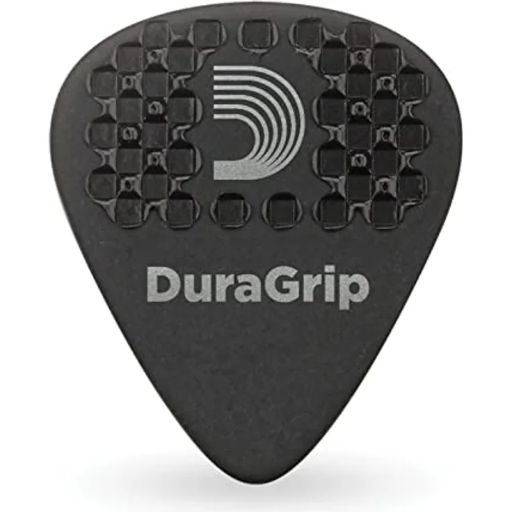 D'Addario Planet Waves Duragrip Plektren 1,50mm, 25 Stück, Standardform mit geprägter Grifffläche aus Duralin