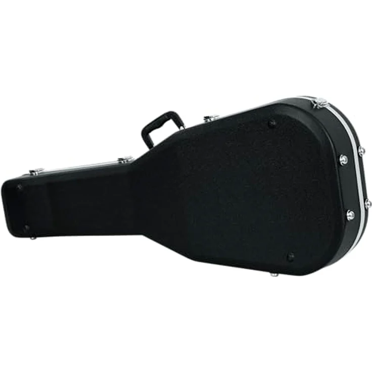 Gator GC-Classic Guitar ABS Case, Gitarrenkoffer für klassische Gitarren mit Alu-Schließprofil, EPS-Schaumpolster und Zubehörfach, schwarz – Bild 8