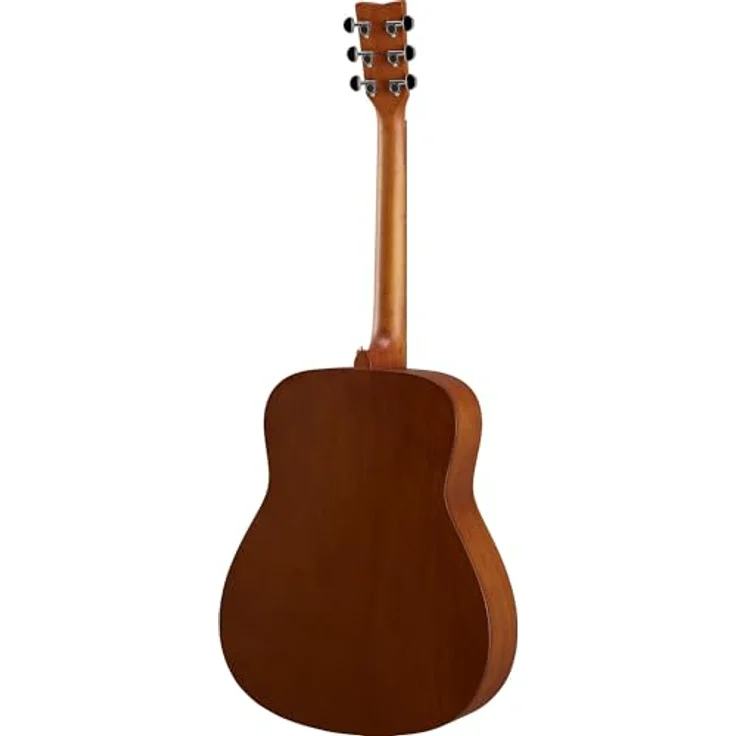 YAMAHA F400 Akustikgitarre – Dreadnought-Korpus, 25"-Mensur, geringer Saitenabstand, mattes Finish – Smoky Black – Bild 4