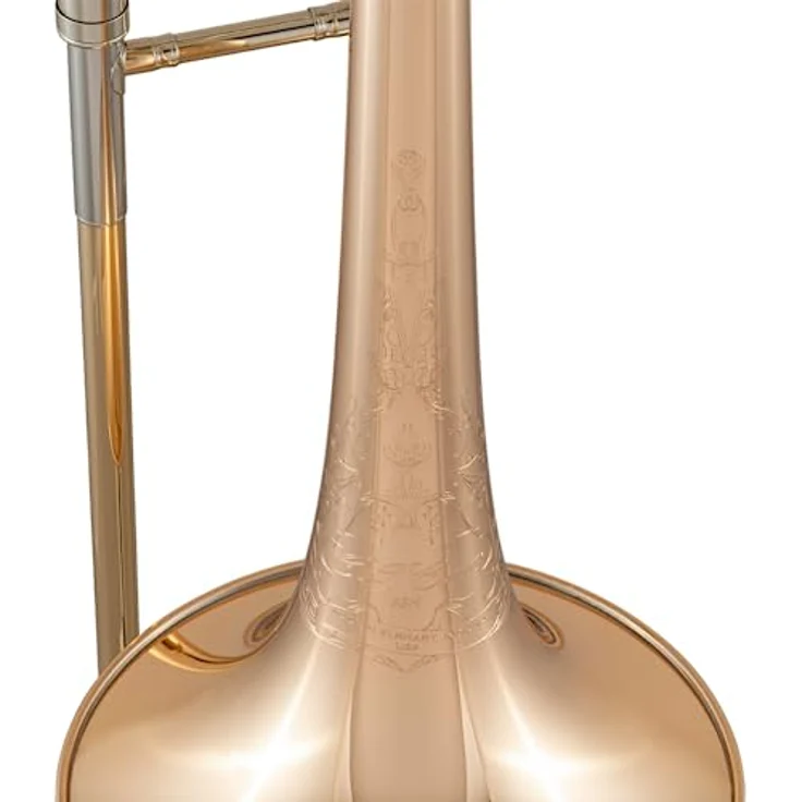 C.G.Conn 88 H Bb/F-Tenor Trombone, mit Quartventil, 8-1/2" Goldmessing Schallstück, klar lackiert, inkl. Conn 5G Mundstück und Deluxe Holz Koffer – Bild 4
