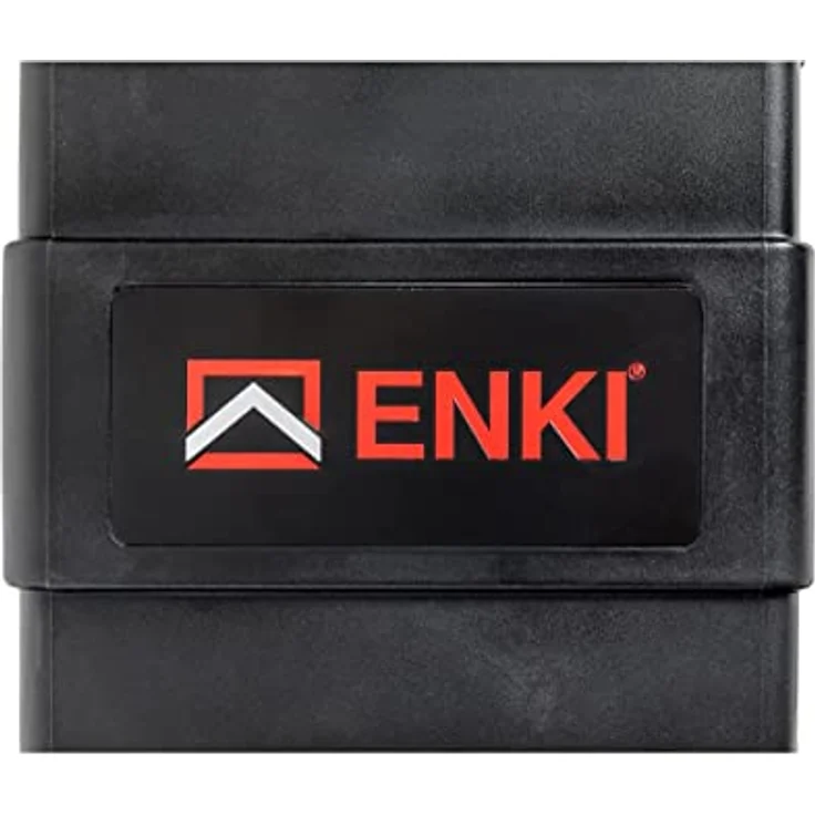 Enki AMG-2 EXV Double Guitar Case, Gitarrenkoffer für 2 E-Gitarren, rotationsgeformtes Polyethylen, EVA Schaumstoffeinlage, geeignet für Explorer-, Flying V- und ML-Korpusform, abnehmbarer Deckel, Vorhängeschloss-Vorrichtung, 1397 x 539,8 x 292,1 mm, 12,7 kg – Bild 9