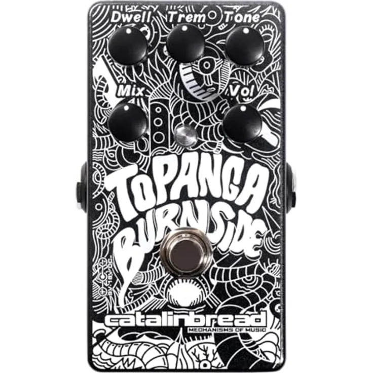 Catalinbread Topanga Burnside, Gitarren-Effektgerät mit Röhren-Federhall Emulation und Tremolo-Regler