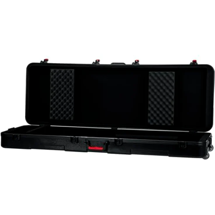 Gator TSA 88, Keyboardkoffer aus Polyäthylen mit TSA-Verriegelungen, schwarz, passend für Yamaha Tyros-5 76 Tasten – Bild 9