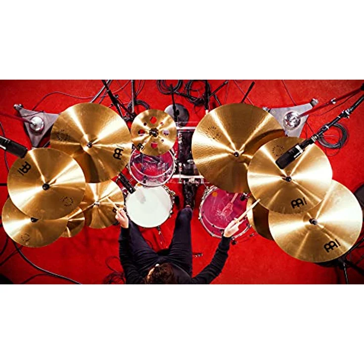 Meinl Pure Alloy 22" Medium Crash, Schlagzeugbecken mit traditionellem Finish und klarem, warmen Sound – Bild 6