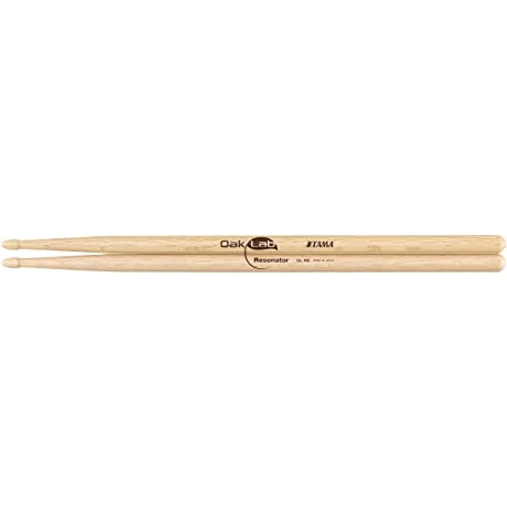 Tama Oak Lab Resonator Drum Sticks, OL-RE, aus japanischer Eiche, 410mm Länge, 15,25mm Durchmesser, Arrow Tip für kräftigen Sound – Bild 1