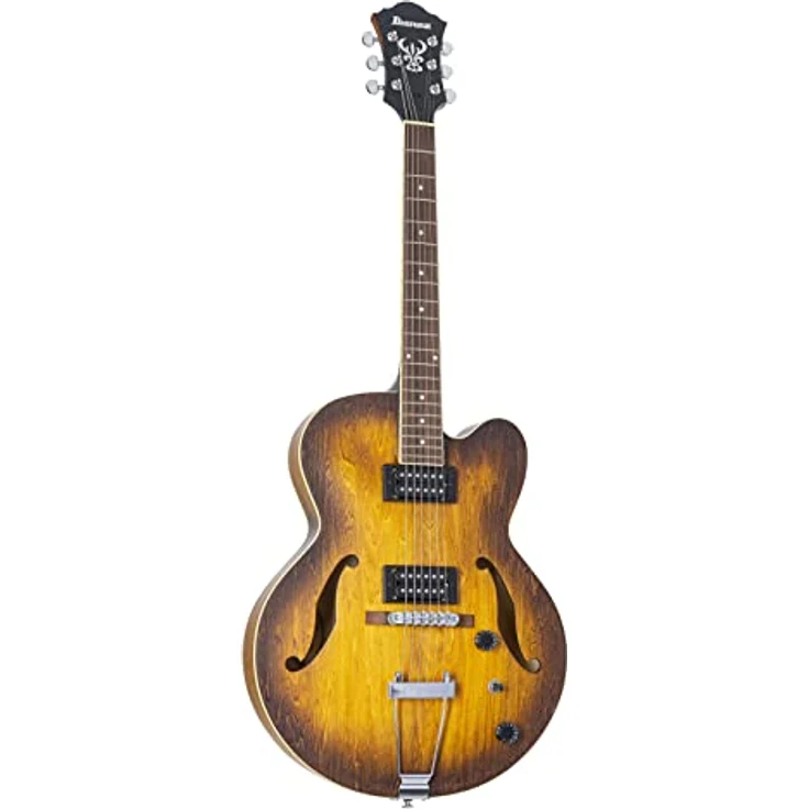 Ibanez Artcore AF55-TF, Hollow-Body E-Gitarre in Tobacco Flat mit sorgfältiger Verarbeitung – Bild 1