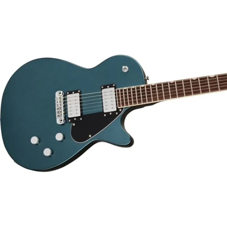 Gretsch Electromatic Jet Club DG, E-Gitarre in Druid Green mit Mahagoni Korpus, 2 PureVolt Twin Six Humbucker, 22 Bünde – Bild 5