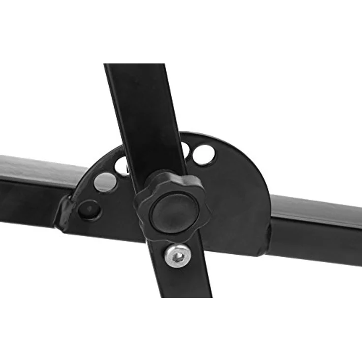 McGrey KS-100 X-Keyboardständer, höhenverstellbar (5 Stufen), klappbar, stabil, schwarz – Bild 2
