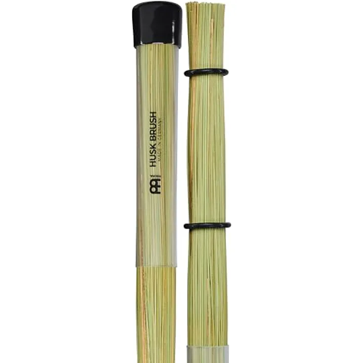 Meinl SB307 Husk Brush, Paar Hot Rods aus Stroh für weichen Sound, Durchmesser 23mm, Länge 377mm, Gewicht 104g, made in Germany