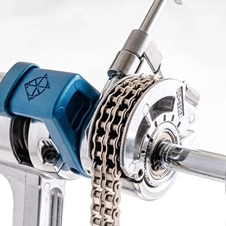 Dixon PP-PCP1 Precision Coil Pedal, Einzelfußmaschine mit Dual-Beater (Filz und Metall), unabhängig einstellbare Trittplatte und Beaterwinkel, inklusive Transporttasche – Bild 5