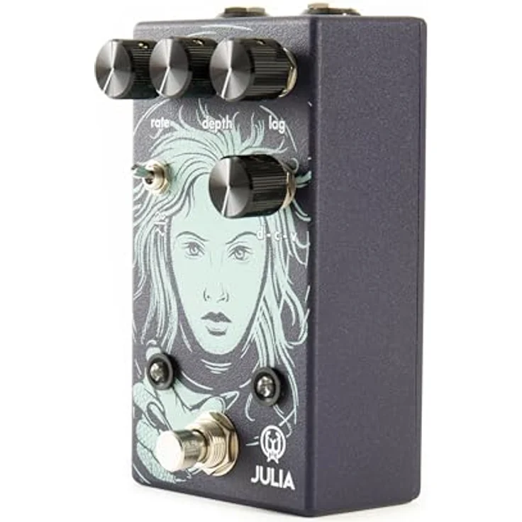 Walrus Audio Julia V2, Analoges Chorus/Vibrato Effektpedal mit Reglern für Rate, Depth, Lag und D-C-V – Bild 2