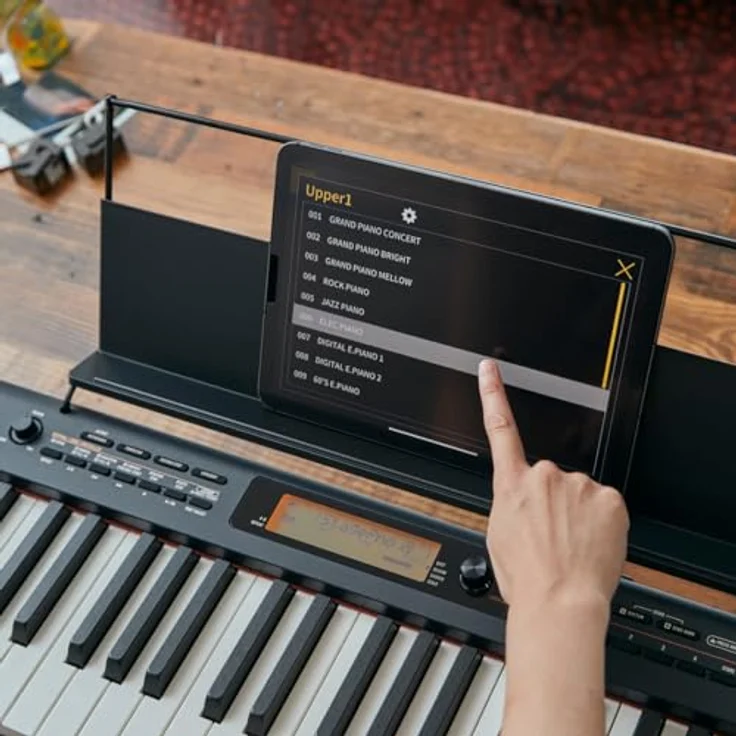 Casio CDP-S360 Digitalpiano, 88 Tasten mit Hammermechanik, 700 Sounds, Bluetooth-fähig, schwarz – Bild 5
