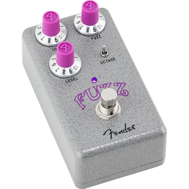 Fender Hammertone Fuzz, Effektpedal für E-Gitarre mit Tone, Fuzz und Level Reglern, True Bypass – Bild 6