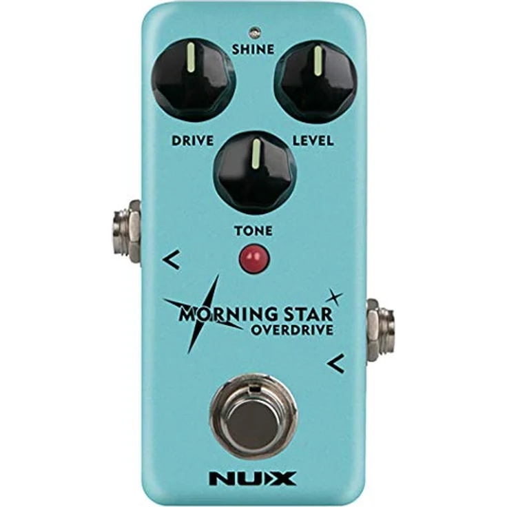 Nux Morning Star OD, Overdrive-Pedal für E-Gitarre & Bass mit Treble-Touch-Option, Mini Core Serie – Bild 2