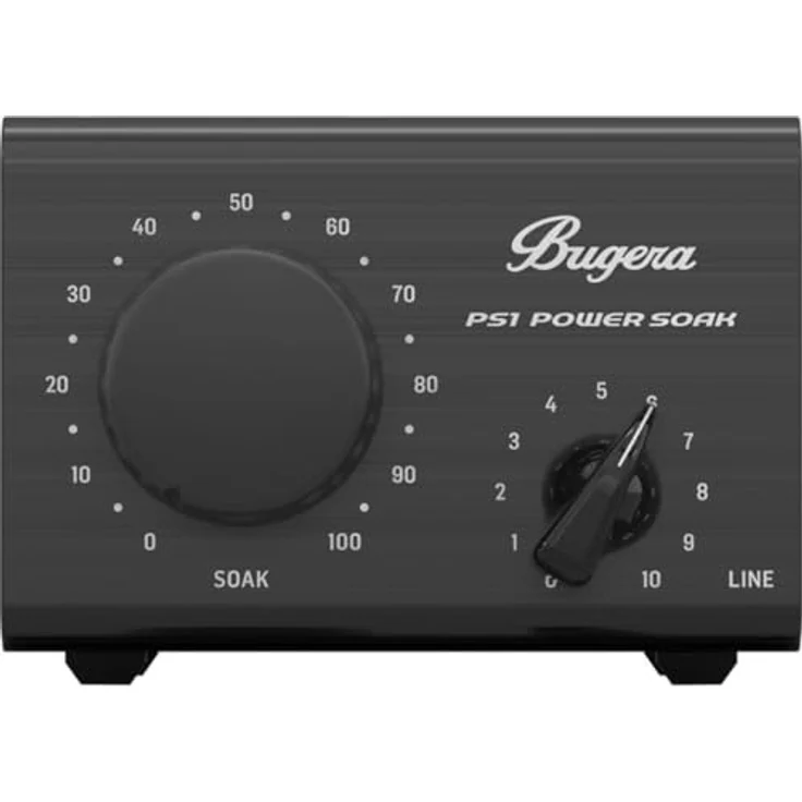 Bugera PS1 Power Soak, passiver Power Attenuator bis 100 Watt, 3 Eingänge (4, 8, 16 Ohm), emulierter XLR Mic-Ausgang, Lautsprecher-Ausgang mit Lautstärkeregelung – Bild 2