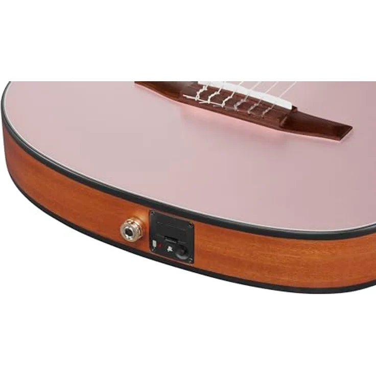 Ibanez FRH10N-RGF, Konzertgitarre mit Solid Sitka Fichte Decke, Sapele Boden und Zargen, Rose Gold Metallic Flat, Satin Polyurethane – Bild 5