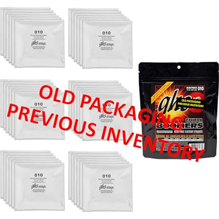 GHS Guitar Boomers GBL, Elektrische Gitarrensaiten, leicht, .010-.046, 6-Pack, heller und langanhaltender Ton – Bild 3