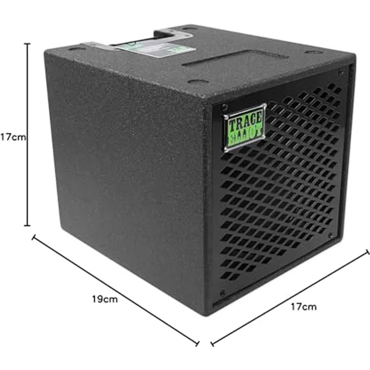Trace Elliot Bassbox 110, 1x 10" 8 Ohm Eminence Pro Neodymium Speaker, 300 Watt RMS, schräg, Tragbar, Metallgrill – Bild 7