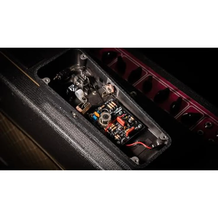 Vox V846 Vintage Wah-Wah, Wah-Wah-Pedal mit erweitertem Frequenzgang und hohem Klangprofil, schwarz – Bild 7