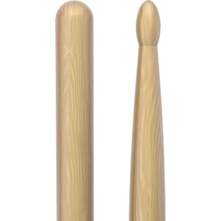 Pro Mark 7A Classic Forward H.4pcs Pack, Hickory Drumsticks mit ovaler Spitze, 39,05 cm Länge, 1,3 cm Durchmesser, Forward Balance – Bild 5