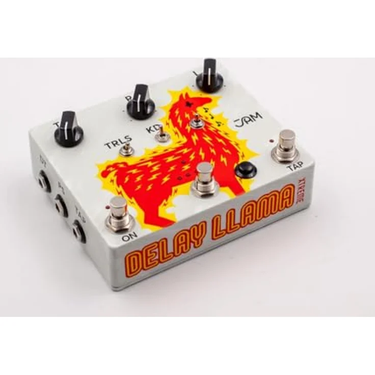 JAM pedals Delay Llama XTreme, vollanaloges Eimerketten Delay-Pedal mit 800 ms Verzögerungszeit, 4 Presets und 4 Klangmodi – Bild 2