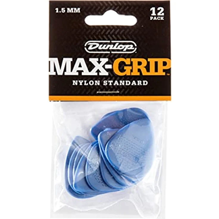 Dunlop Nylon Max Grip, Plektrum Set 1.50 mm, 12 Stück – Bild 2