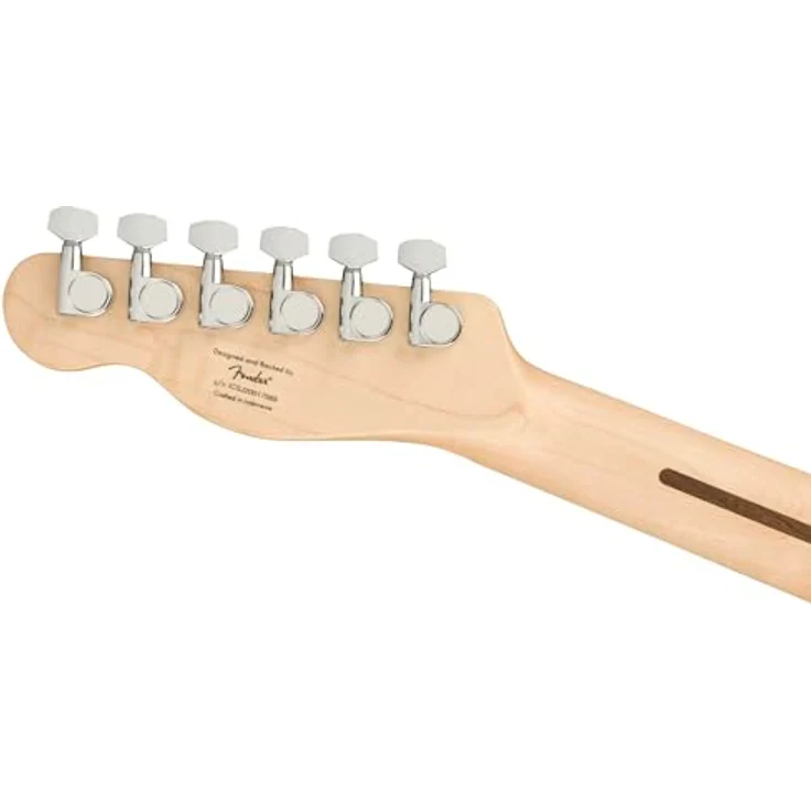 Squier Affinity Telecaster E-Gitarre, Lake Placid Blue, Pappel-Korpus, Ahorn-Hals, 21 Bünde, Ceramic Single-Coil Tonabnehmer – Bild 9