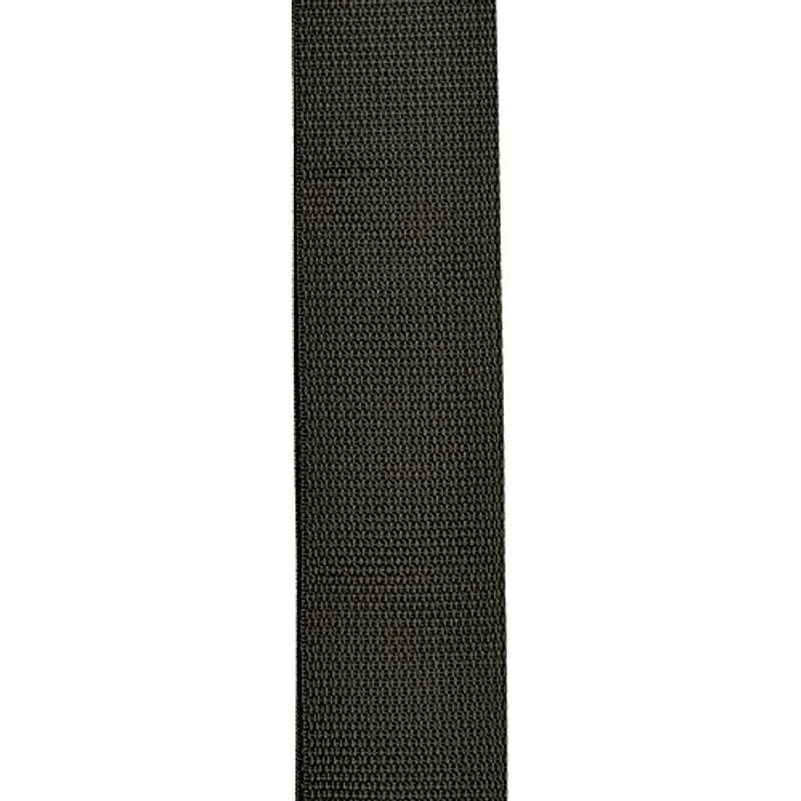 Daddario PWSPL200 Gitarrengurt, verstellbar bis 150 cm, aus strapazierfähigem Polypropylen, schwarz – Bild 2