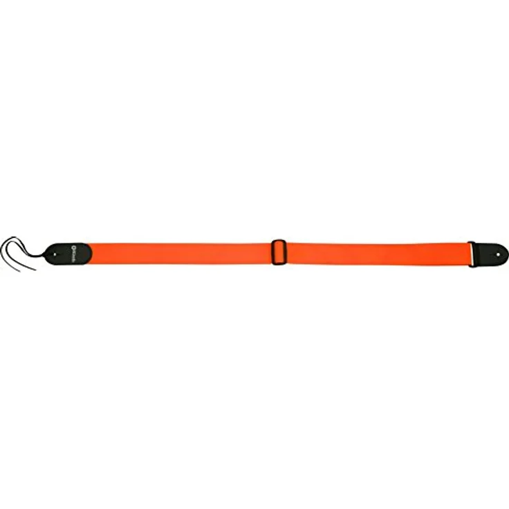 DiMarzio DD 3100NOR Gitarrengurt, Sicherheitsgurt aus Nylon, verstellbar von 81 bis 144 cm, Neon Orange – Bild 3