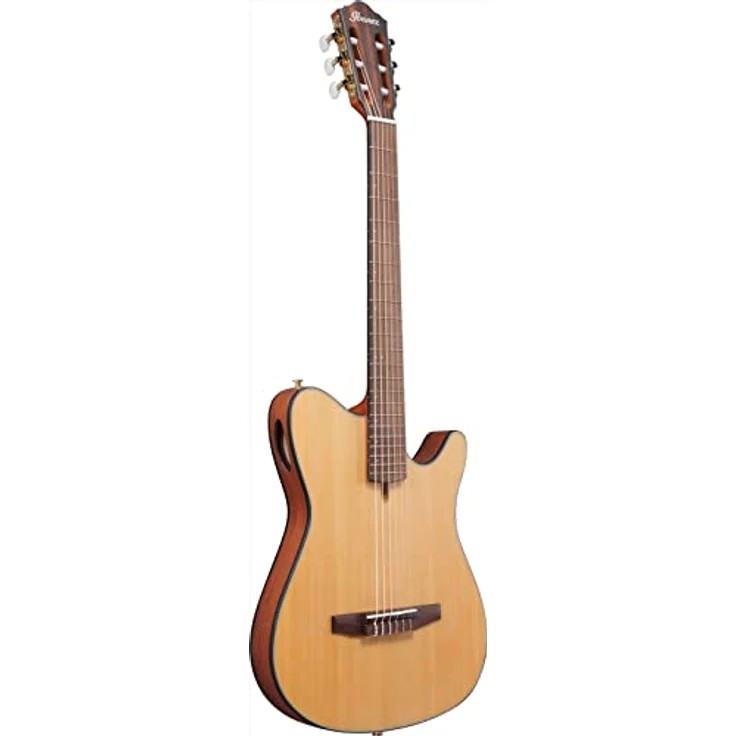 Ibanez FRH10N-NTF, Konzertgitarre mit massiver Sitka-Fichtendecke, Sapele-Korpus, Cutaway, Natural Flat – Bild 3