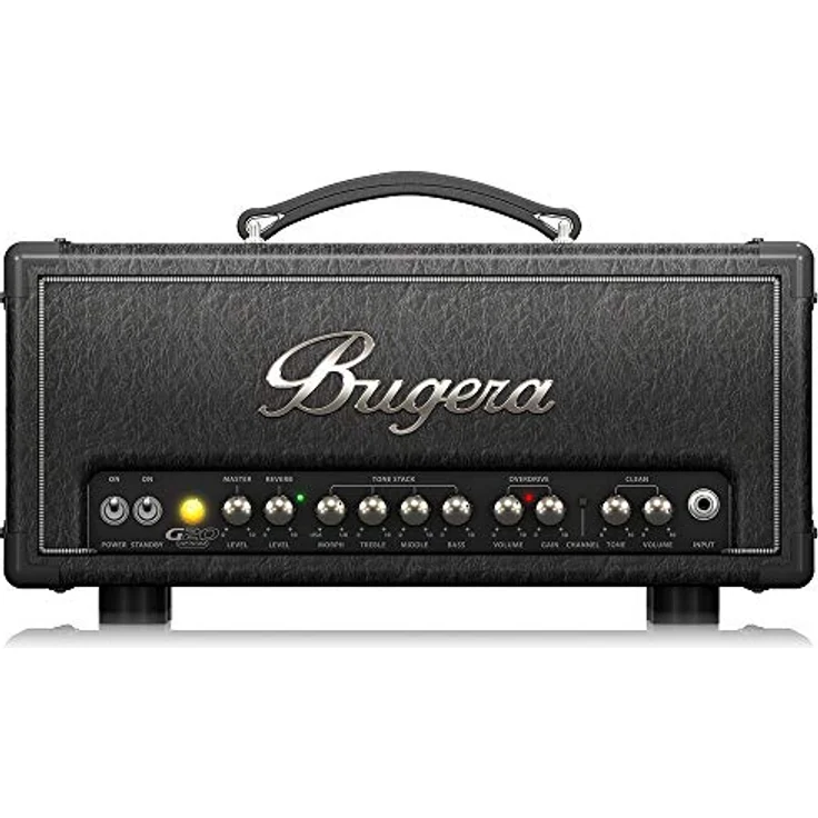 Bugera G20 Infinium Head, Vollröhren E-Gitarren Topteil mit 20 Watt, 2 Kanälen, INFINIUM Technologie und Fußschalter – Bild 1