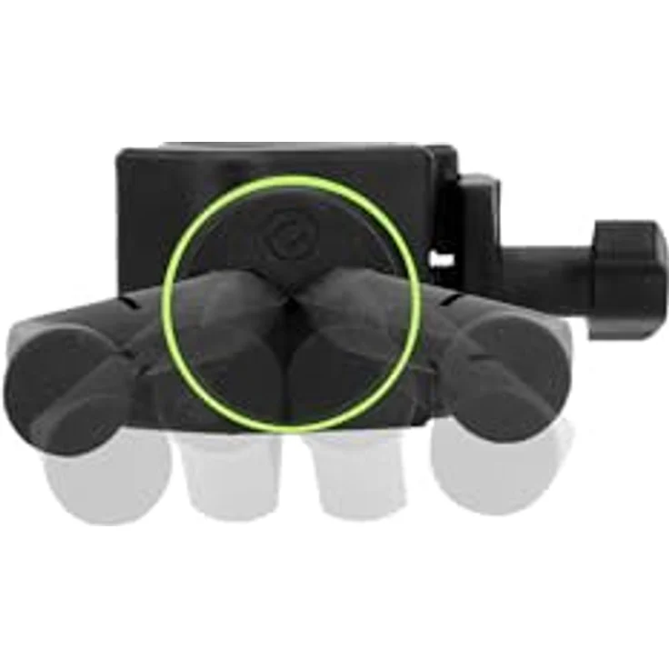 Gravity GS MS 08 Traveler, universeller Gitarrenständer mit Gummibeschichtung, für E-Gitarre, Akustikgitarre und Bass, 0,2 kg – Bild 4