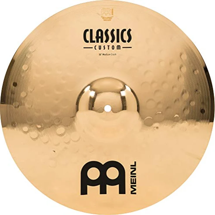 Meinl 16" Classics Custom Medium Crash, Schlagzeugbecken mit brillantem Klang und ausgeglichener Frequenzresponse – Bild 1