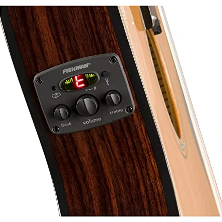 Fender CN-140SCE Thinline Natural, Konzertgitarre mit massiver Zederdecke, Ovangkol-laminiert, Fishman Elektronik, inkl. Koffer – Bild 2